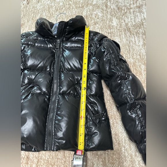 SAM Shiny Black Puffer Jacket - Picture 4 of 16